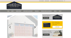 Desktop Screenshot of overheaddoorsalesandservice.com